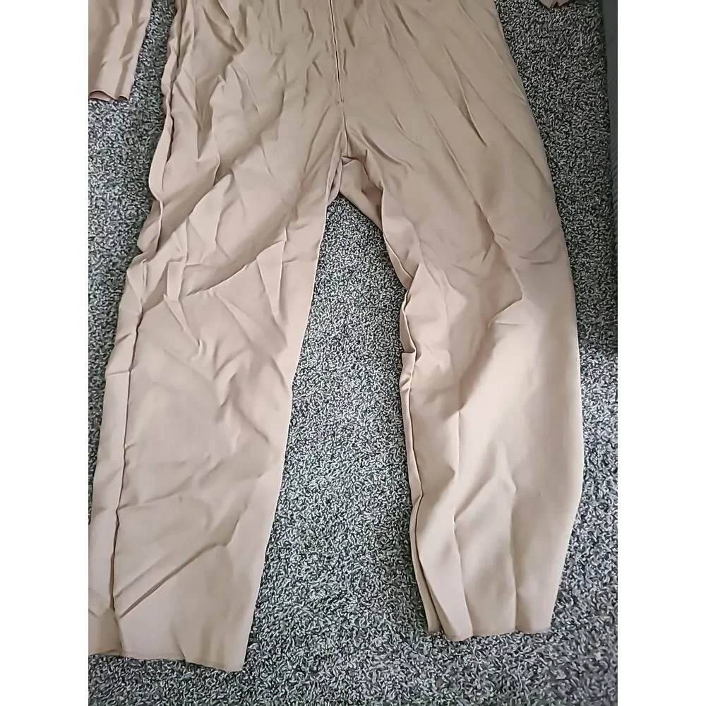 Ghostbusters Venkman Costume Jumpsuit Adult Beige Cosplay Movie Uniform XL - Picture 7 of 9